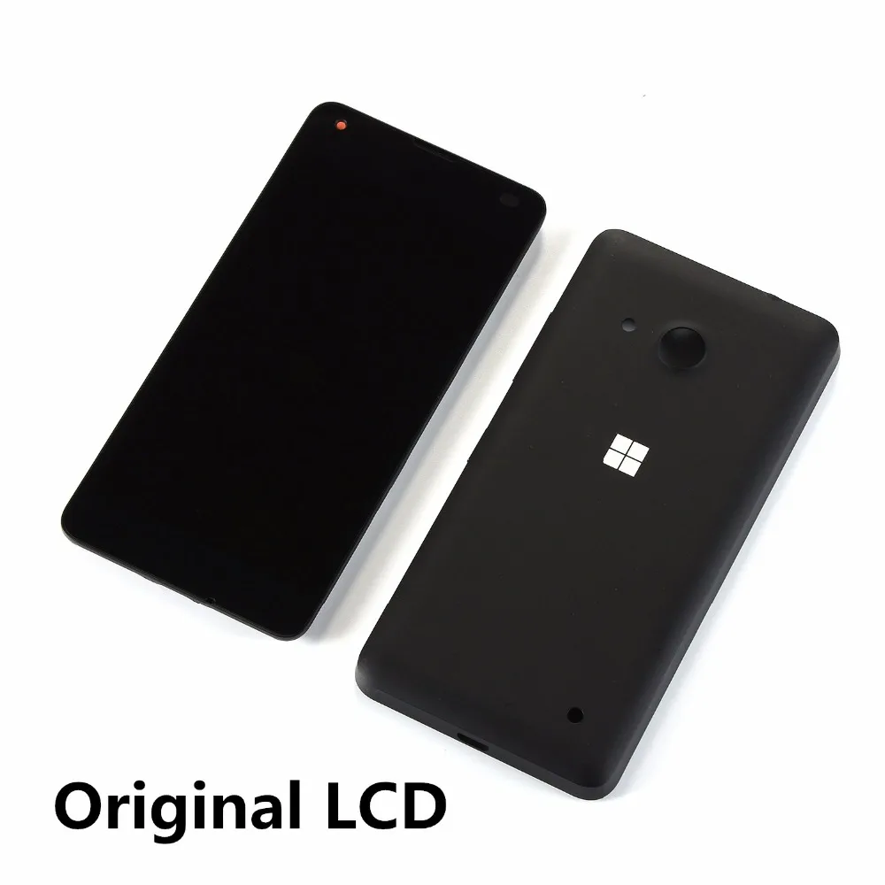 

Original 4.7 inch For Nokia Microsoft Lumia 550 LCD Display Touch Screen Digitizer(lcd+touch screen+frame+battery back cover)