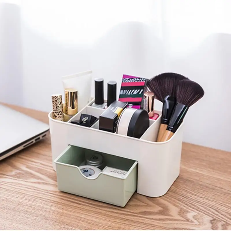 ALLOYSEED органайзер для офисного стола с выдвижным ящиком пластиковый 6 сетчатый ящик для хранения Чехол для рабочего стола Канцтовары ручка карандаш контейнер аксессуары