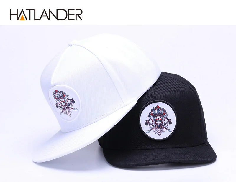 HATLANDER, оригинальная бейсболка «Кости», snapback, хип-хоп шапки для мужчин и женщин, солнцезащитная Кепка, gorras, высокое качество, облегающая плоская кепка