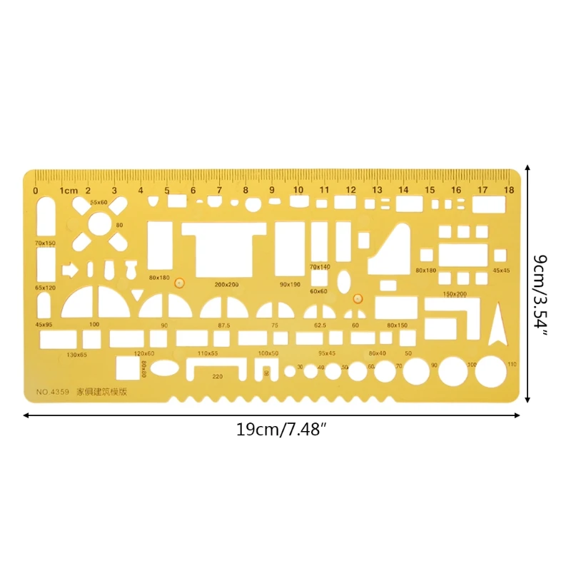 Дом мебели Архитектура дренаж шаблона рисунок линейка измерительная Новый инструмент