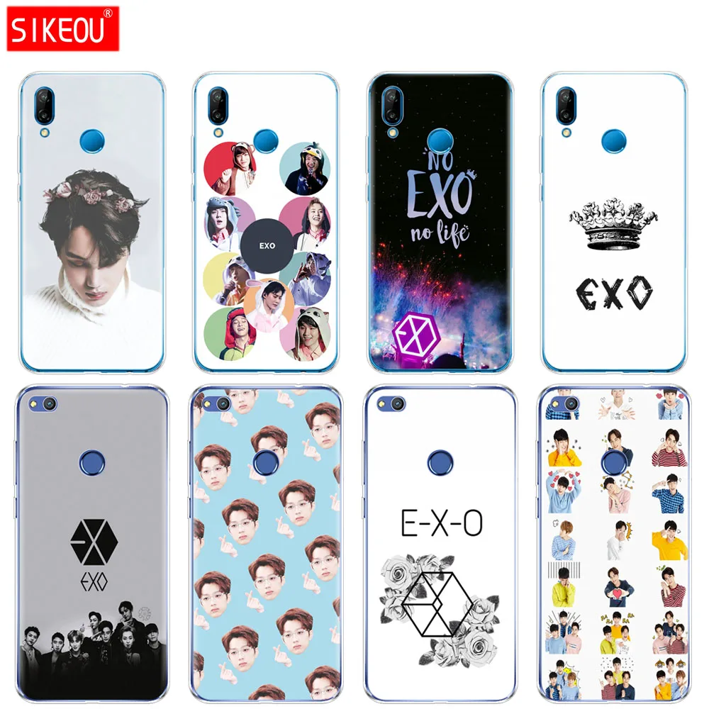 

Silicone Cover Phone Case For Huawei P20 P7 P8 P9 P10 Lite Plus Pro 2017 p smart 2018 EXO band