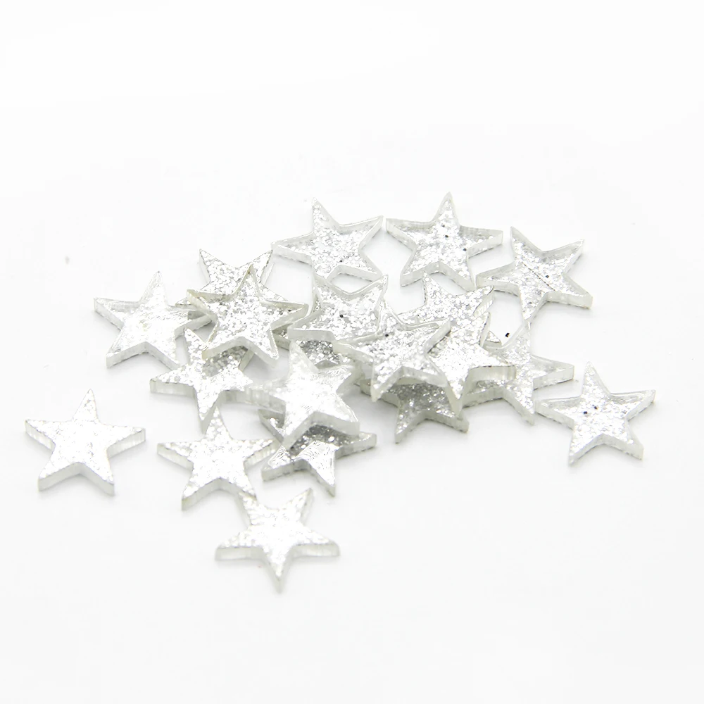 

David accessories star bowknot 3d resin diy decoration crafts accessories 10pieces,DIY handmade materials,10Yc5174