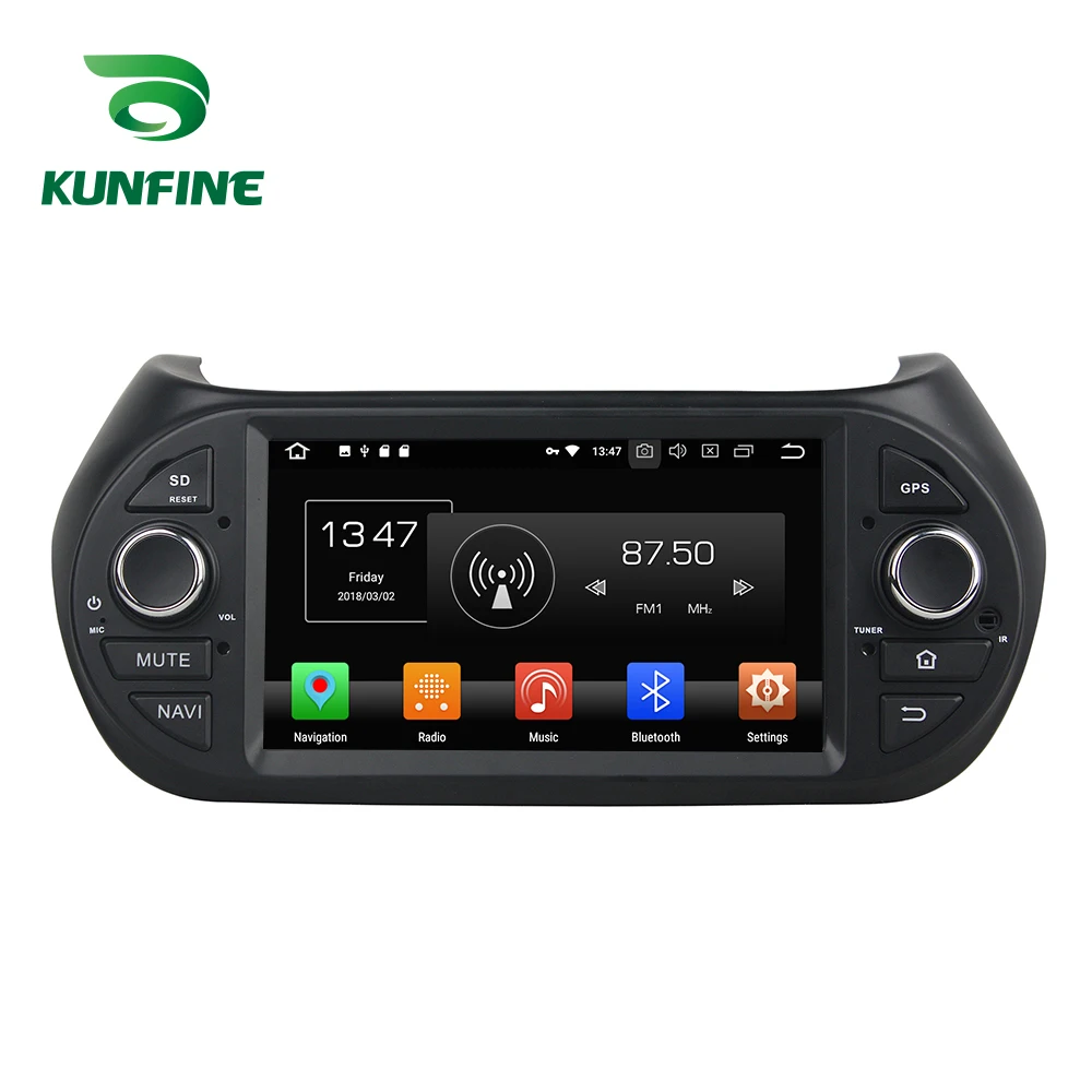 Android Car DVD GPS Navigation Multimedia Player Car Stereo For Fiat Fiorino Radio Headunit-1