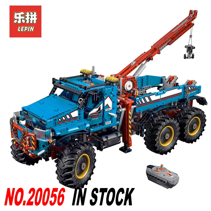 

Lepin 20056 1912Pcs The Ultimate All Terrain Remote Control Truck Set Building Blocks Bricks Toys Model LegoINGlys 42070