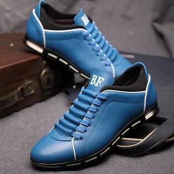 

Merkmak Big Size 38-48 Oxford Men's Shoes Fashion Casual British Style Autumn Winter Outdoor Leather Lace Up Footwear Drop Ship