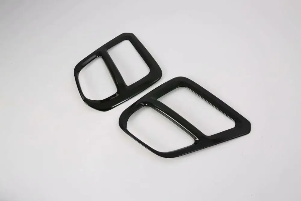 

Car Styling Carbon Fibre Cover Trim Front Head Fog Light Lamp Frame Sticker Part Decoration For Subaru Forester 2019