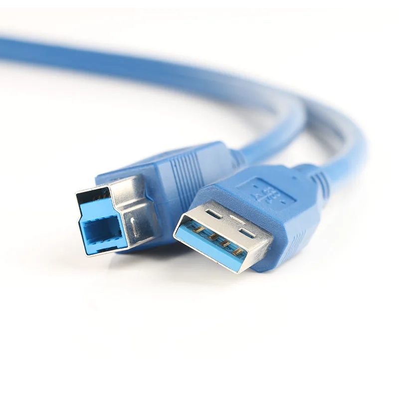 Lanfulang usb كابل الطابعة كابل usb 3.0 طباعة نوع a الذكور إلى b ذكر ل canon epson hp طابعة ل الكمبيوتر