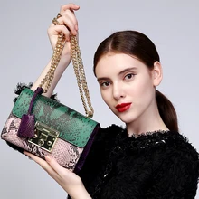 Zooler bolso de cuero genuino 2017 nuevas mujeres messenger bags small cross body cadenas bolsos de hombro de colores el envío libre #1911