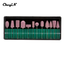 12pcs/set Professional Nail Art Polishing Grinding Head Tools Nail Art Manicure Pedicure Ceramic Electric Nail File Drill Bits