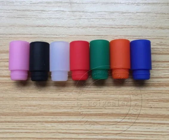 

E-XY 510 silicone disposable drip tips Test Drip Tips Mouthpiece Individually Package 7 colors optional E-cigarette accessories
