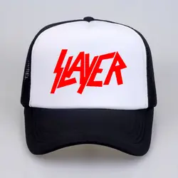 Горячая Распродажа группа для мужчин's бейсболки для женщин slayer скорость металла кепки мужчин Панк Лето высокого качества бейсболка сетка