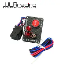 WLRING STORE- Brand New Racing Car Electronics One Switch Kit Panel Engine Start Button toggle with accessory WLR-QT312