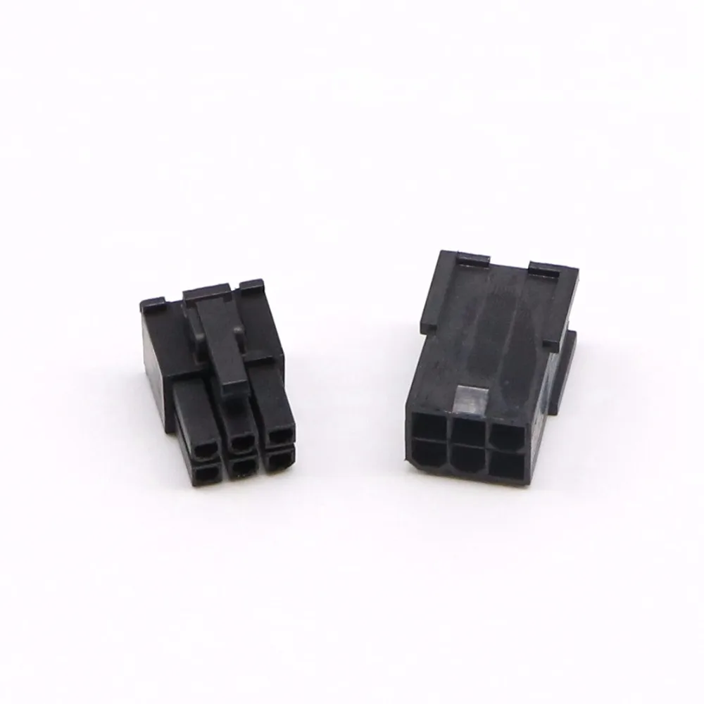 

4.2mm 5557 and 5559 GPU 6Pin PCI-E Male and Female Housing Connector for PC Modding.