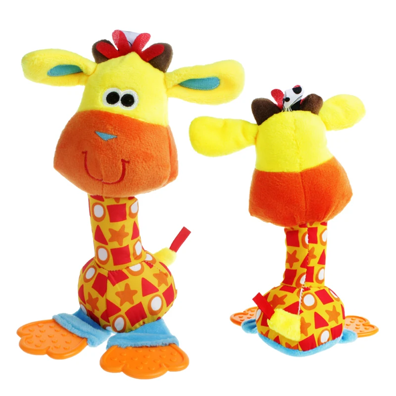 Cute font b Baby b font Hanging font b Toy b font Multicolor Cartoon Animal Teether