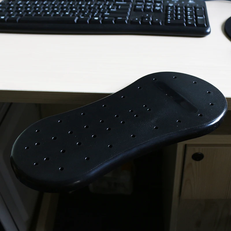 Tables and Chairs Computer Hand Bracket Wrist Support Mouse Pad Arm Shoulder Pad Mount 180 Rotating Gaming Mat for Table
