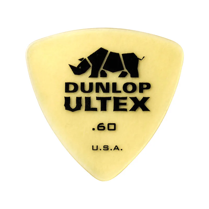 1 шт. Dunlop медиатор для гитары Ultex standard/Sharp/triangle/Plectrum 0,6 мм-1,14 мм медиатор для гитары аксессуары для гитарных частей - Цвет: Triangle 0.6mm