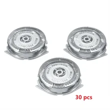 30 Pcs Replacement Shaver Blades Head for Philips SH50/51/52 Series 5000 HQ8 S5110 Shaving Heads Cutters Razor Blade