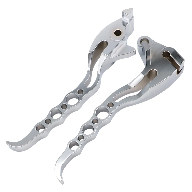 NUOXINTR Motorcycle Brake Clutch Levers Black Chrome New For Suzuki Boulevard M109R 2006-2017