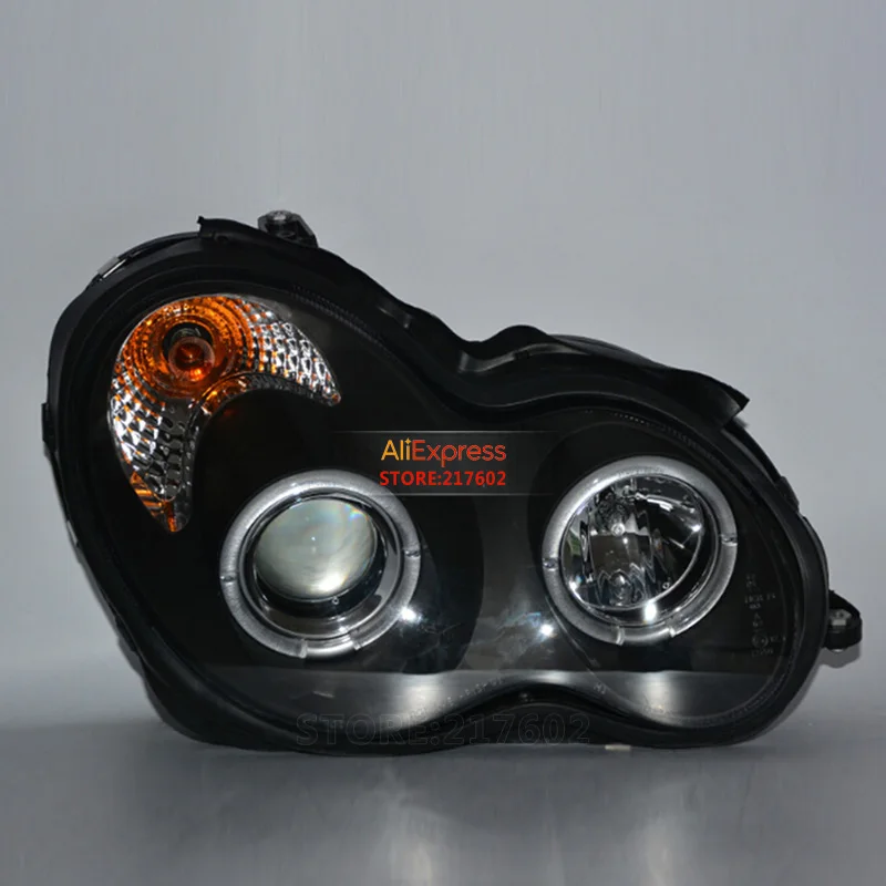 for Benz C-Class W203 Headlights 2000-2006 CCFL (4)+