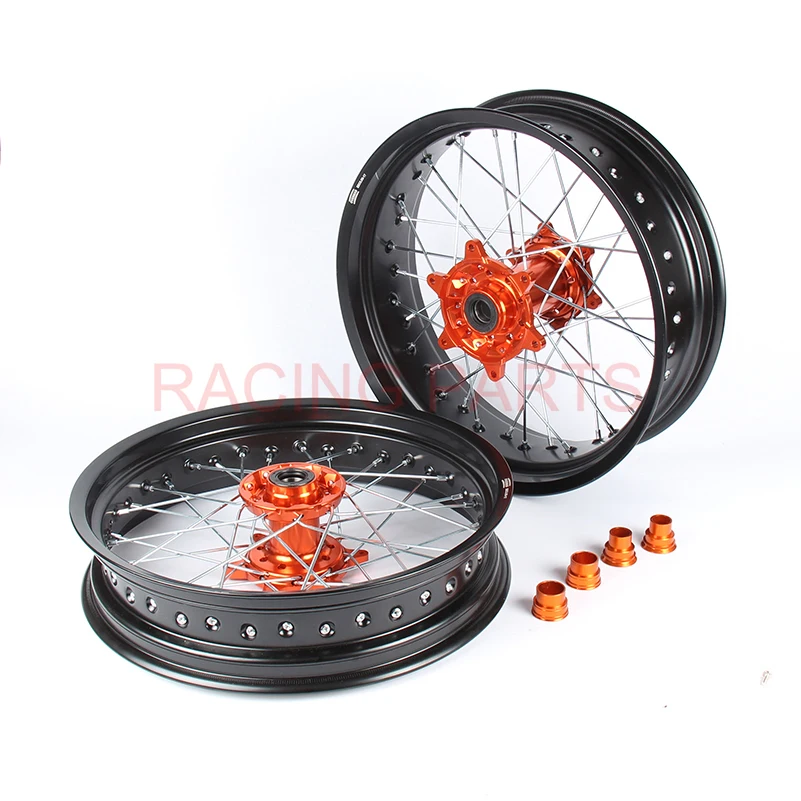 

3.5/4.25*17 OEM SIZE SUPERMOTO FIT crf CRF250X CRF450X 05-17 WHEEL RIM SETS