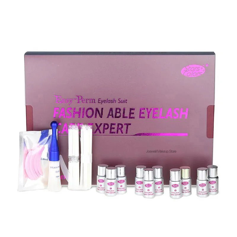 

Eyelashes Permanent Curling Full Set Super Wave Lash Curler Rod Glue Kit Waved Liquid Semi Permanent Makeup