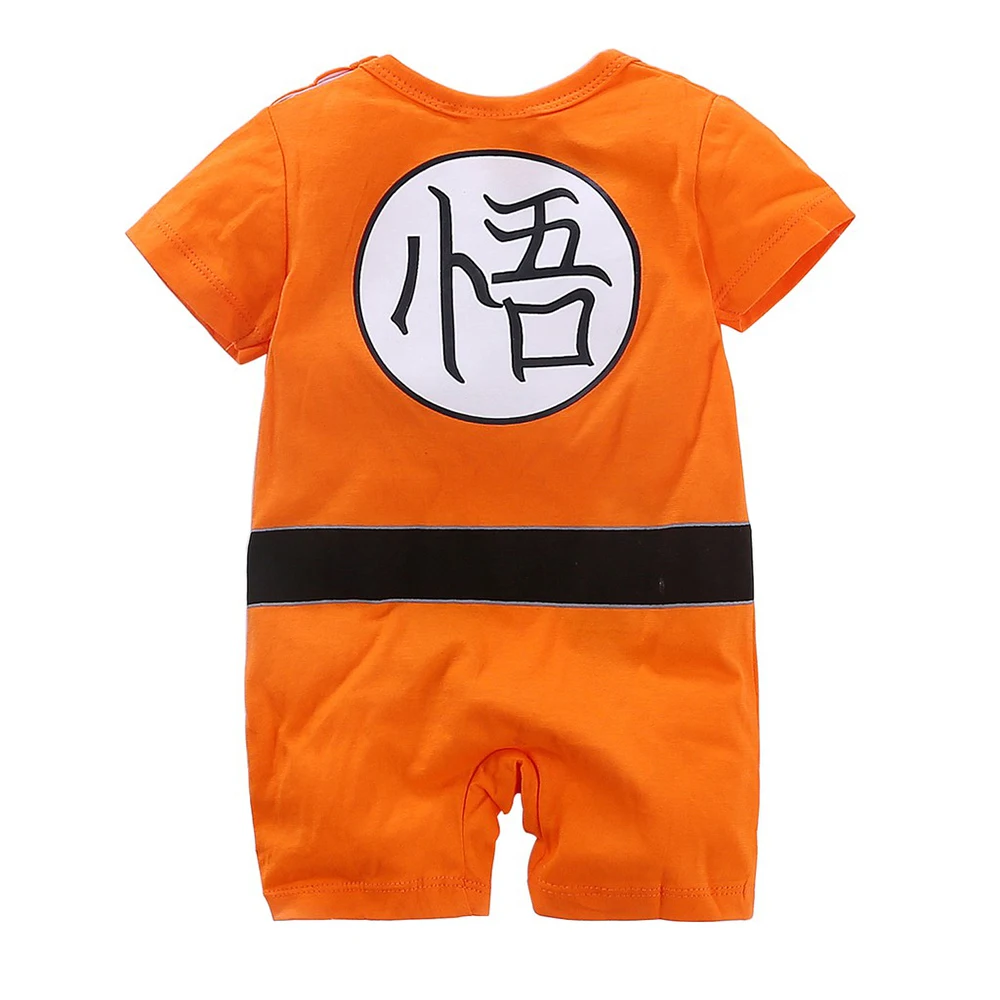 Одежда для малышей Детские комбинезоны 100% хлопок Dragon Ball с длинным и короткий