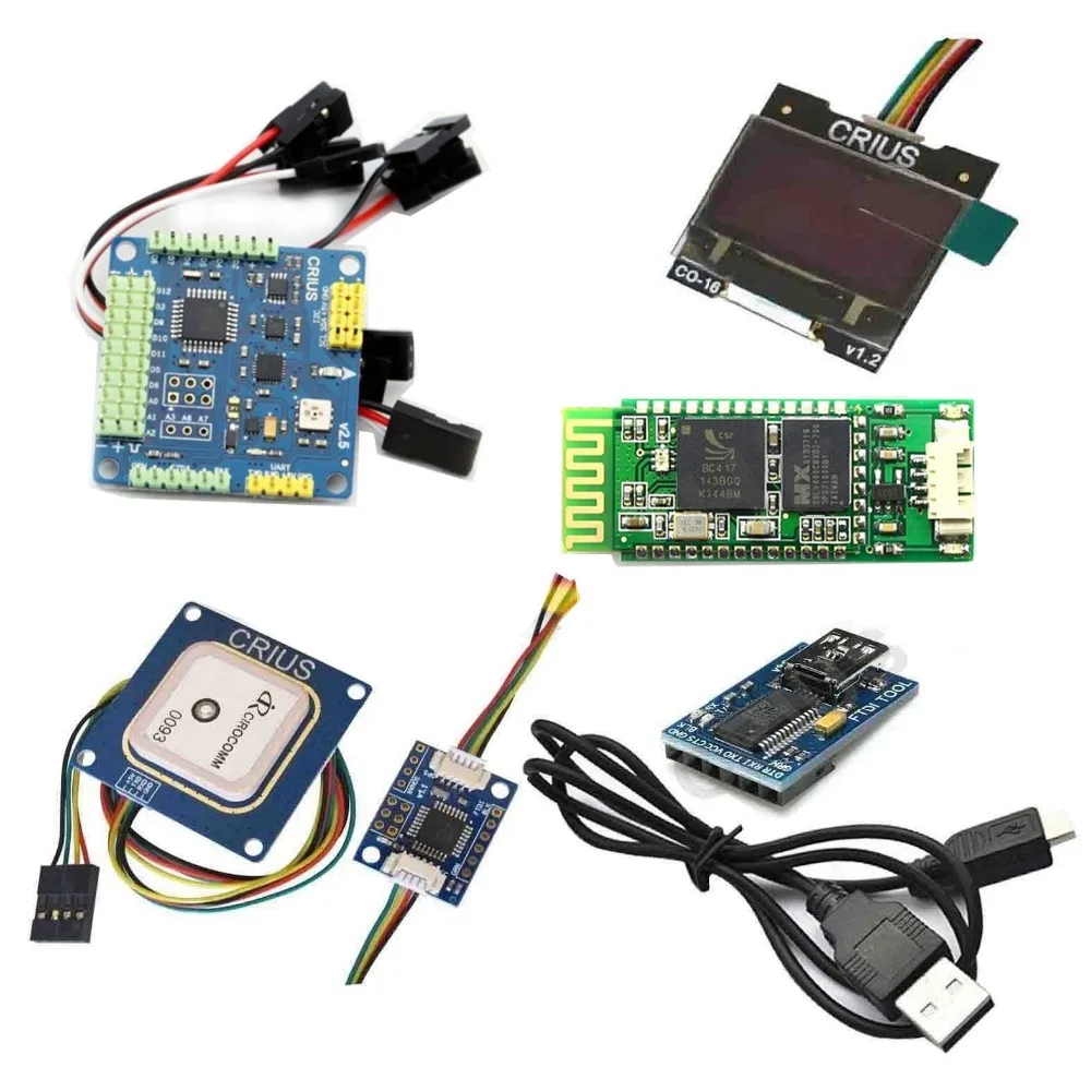 MWC MultiWii SE V2.5 Flight Controller W/ GPS NAV OLED Modual Combo for