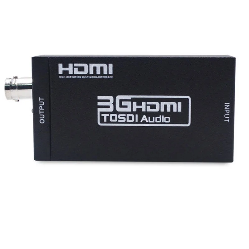 Преобразователь HDMI SDI в BNC SDI/HD SDI/3G 1080P Мультимедийный HD видео конвертер