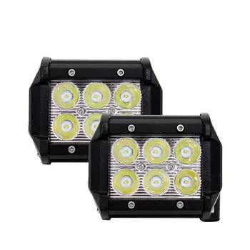 

2Pcs/Pair 4" inch 18W LED Work Light Spot Beam Car Styling External Light for Tractor Boat Off Road 4WD 4X4 Truck SUV 12V 24V