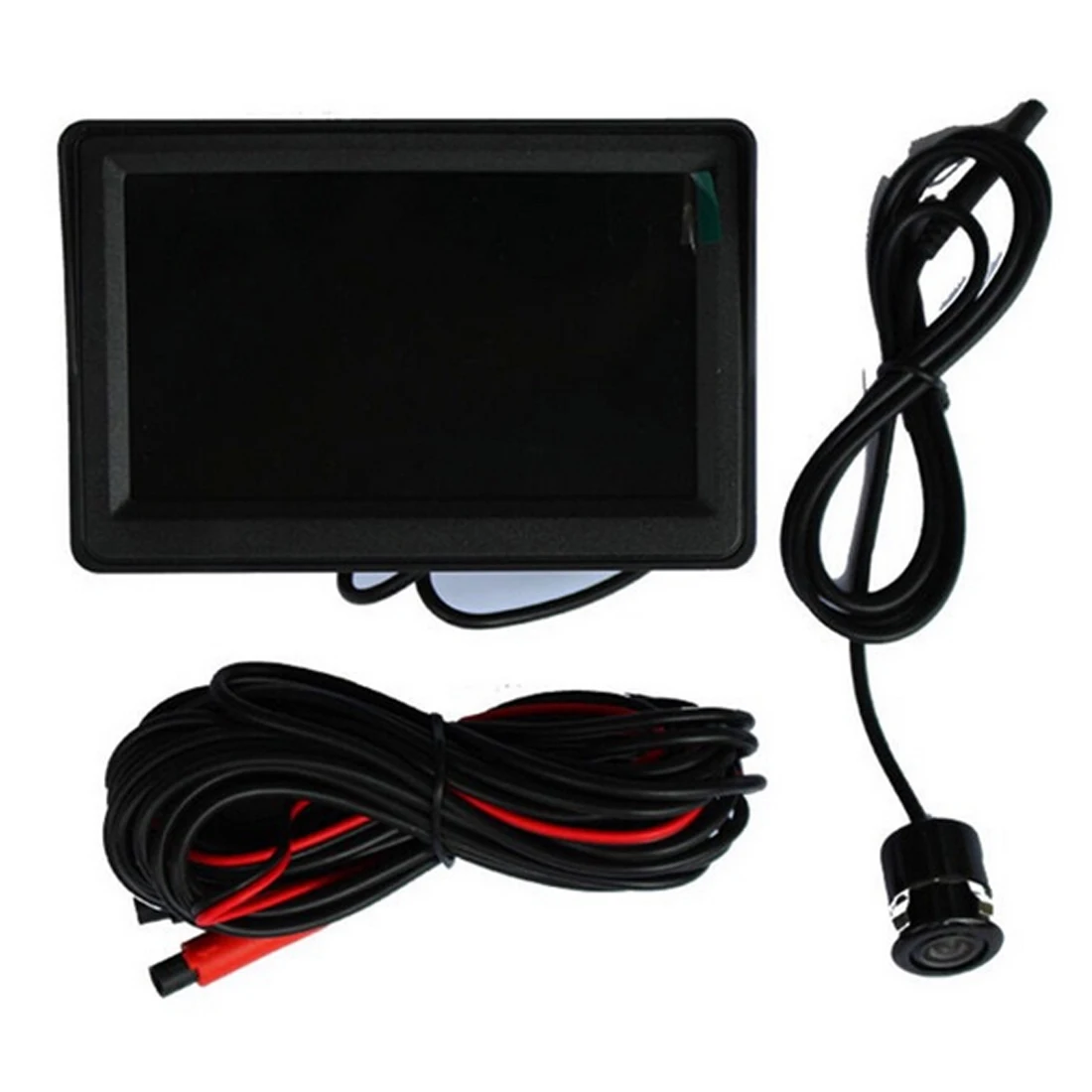 

Marsnaska LED Night Vision Car Rearview Reversing Backup Camera Parking Assistance 4.3 inch TFT LCD Car Monitor Camera