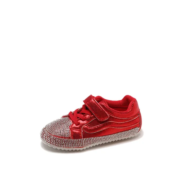 kids shoes 2018 autumn winter Patent Leather children sneaker baby