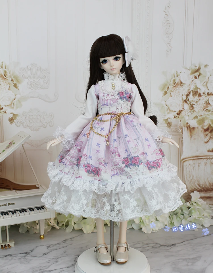 1/6 1/4 1/3 весы BJD Лолита платье наборы одежды аксессуары для BJD/SD куклы, не включены куклы, обувь, парик и другие A0300