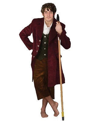 

The Hobbit Bilbo Baggins Outfit Suit Cosplay Costume Full Set film The Lord of the Rings Custom-made