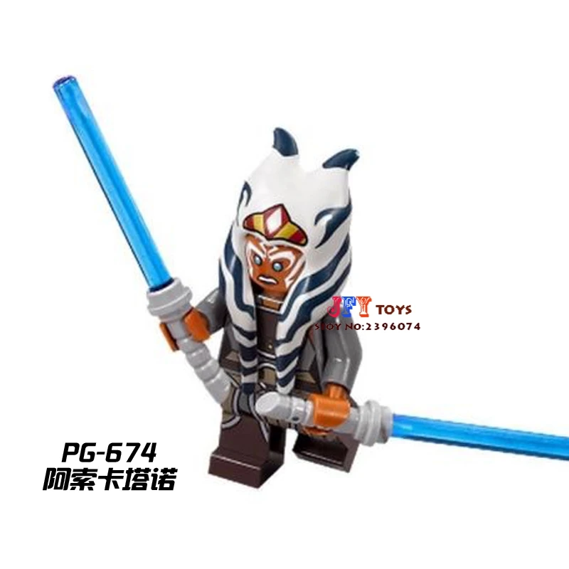 

Single Sale superhero Ahsoka Tano building blocks model bricks toys for children brinquedos menino