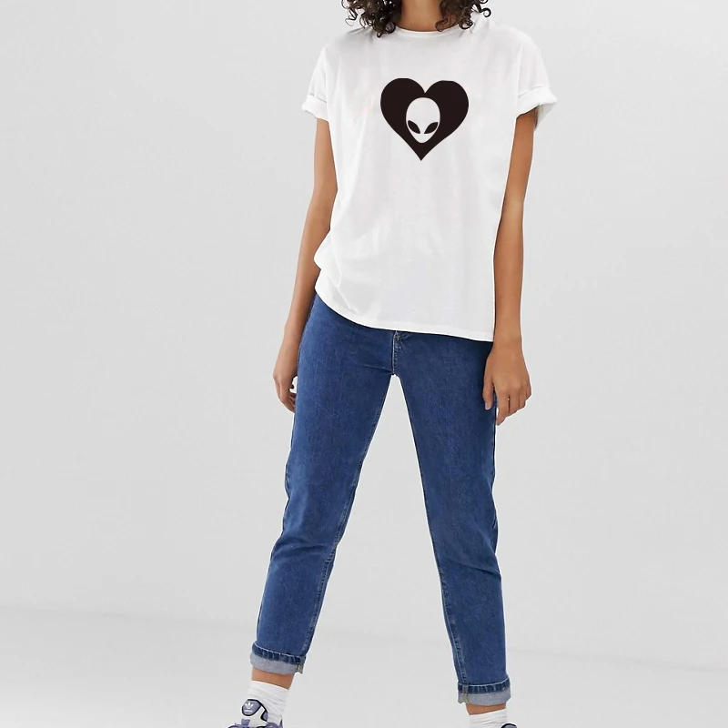 

T-shirts summer women 2019 New Harajuku shirt with printwomen clothes Casual Tee Tops Short Sleeve Female poleras mujer