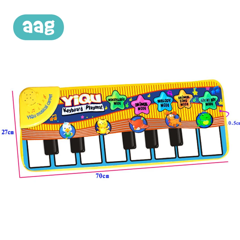 AAG Baby Multi-function Music Carpet Educational Game Play Mat Children Animal Finger Touch Electronic Piano Crawling Blanket 0 AAG Baby Multi-function Music Carpet Educational Game Play Mat Children Animal Finger Touch Electronic Piano Crawling Blanket 0