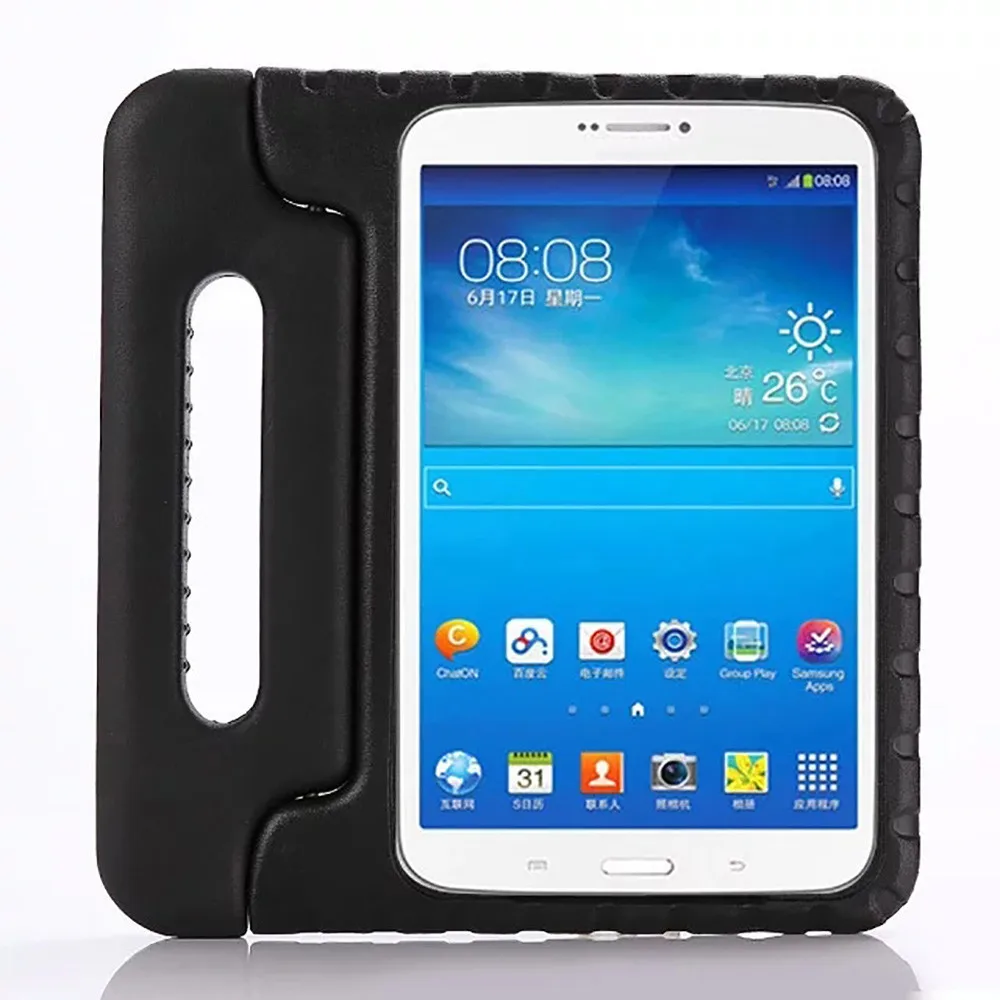 

Tablet case cover Shock Laptop Sleeve Bag Case Proof EVA Foam Handle Case Cover For Samsung Galaxy Tab E T560 anti-aging z6