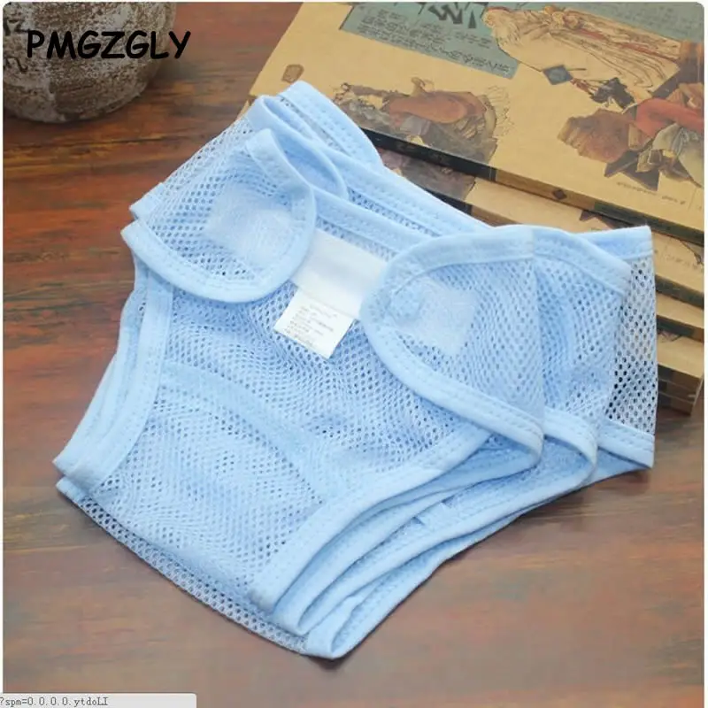 

3Pcs/lot Reusable Baby Nappy Pocket Mesh Cloth Reusable Diapers Grid Breathable Summer Style Washable Cloth Nappy Baby Diaper