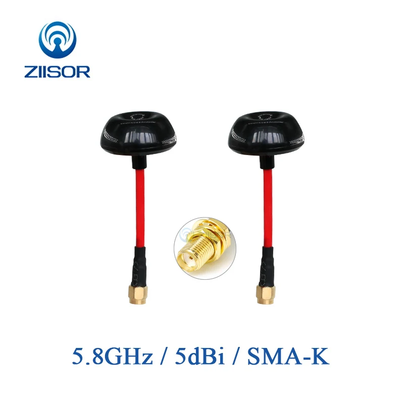 5,8 ГГц Антенна передача изображения 5dBi гриб Antena 5800 МГц Квадрокоптер SMA женский Ziisor Z200-B5G8SK