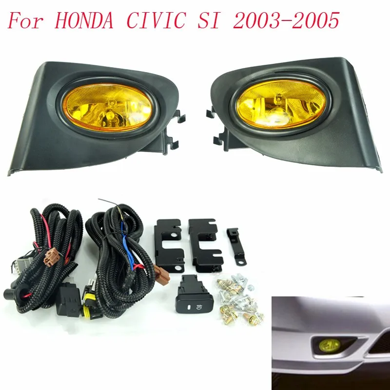 CNSPEED противотуманный светильник для HONDA CIVIC SI 2003 2005 Противотуманные фары