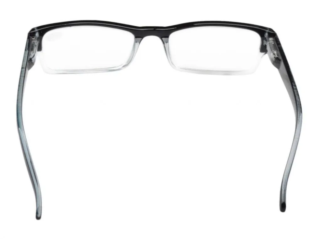 R012 Eyekepper шорты, набор из 4 шт. Пружинные шарниры прямоугольные очки для чтения включает в себя от солнца для чтения+ 1,0/1,25/1,5/1,75/2/2,25/2,5/2,75/3/3,5/4