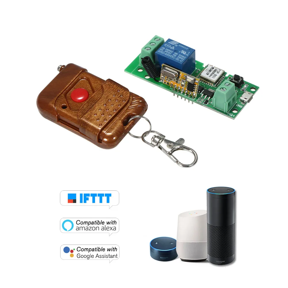EWeLink USB 433 МГц Wifi переключатель беспроводной релейный модуль телефон приложение