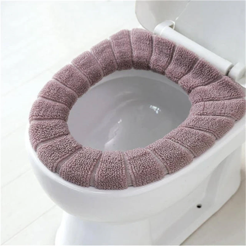 Hot-Sale-Comfortable-Velvet-Coral-Bathroom-Toilet-Seat-Cover-Washable-Closestool-Standard-Pumpkin-Pattern-Soft-Cushion (3)