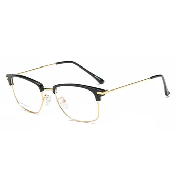 

Browline Eyeglasses Frame for Women and Men Prescription Eyewear Glasses Optical Frame Spectacles 6604 Full Rim Metal Frame