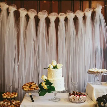 

Tulle Roll 100 yard Wedding Decoration Tulle Outdoor Wedding Photography Wall Props BabyShower Gift Wrap Birthday Party Favors