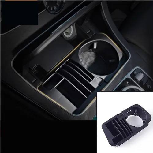 

Car styling for Mercedes Benz C class W205 GLC Class X253 E Class W213 central storage box cup holder