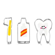 HENGHOME 3 шт./компл. помадка торт бисквитная форма свадебные инструменты для украшения торта из нержавеющей стали 3D набор зубных щеток печенье для разрезания