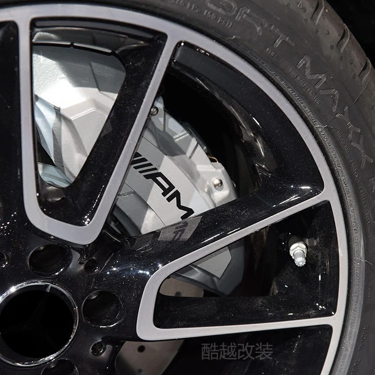 

JL Personalized Wheel brake disc Calipers Vinyl Decal Car Stickers Wrap Reflective Strip and Decals sign Sticker