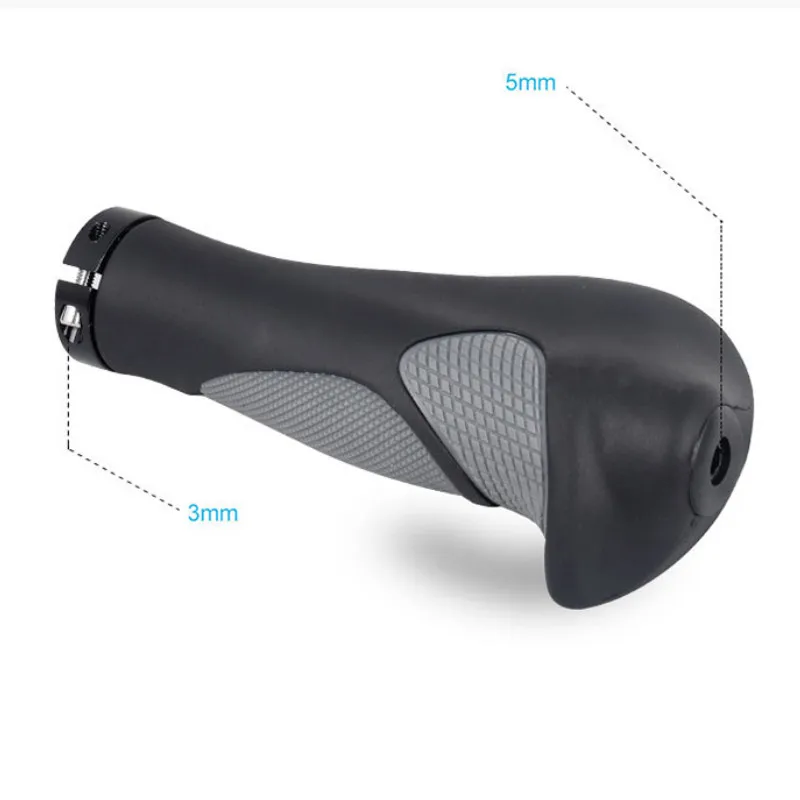 Comfy Bicycle Grips TPR Rubber Integrated MTB Cycling Hand Rest Mountain Bike Handlebar Casing Sheath Shock Absorption