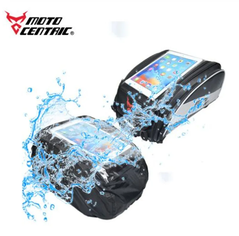 

Motorcycle Bag Large Capacity Waterproof Motorcycle Tank Bag Motorcycle Saddle Bag Portable Multi-function Durable Place Helmet